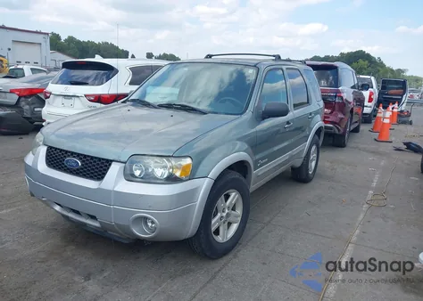 2006 Ford Escape Hybrid Hev from USA, damaged, VIN 1FMCU96H76KC82049